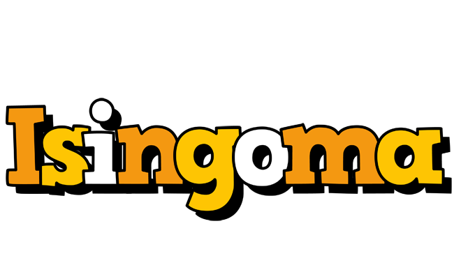 Isingoma cartoon logo