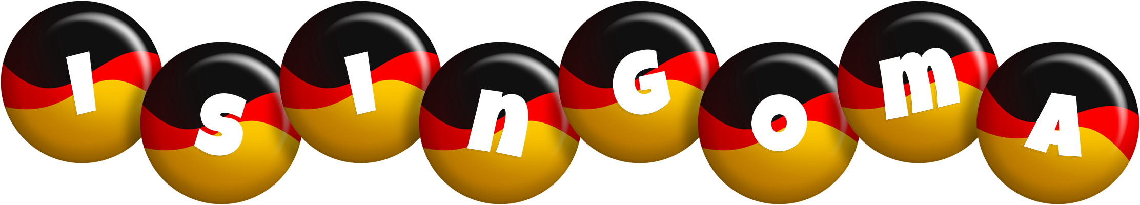 Isingoma german logo