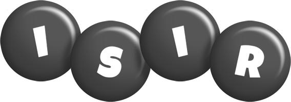 Isir candy-black logo