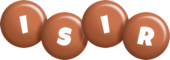 Isir candy-brown logo