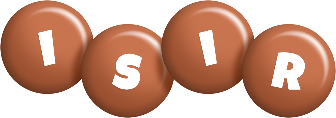 Isir candy-brown logo