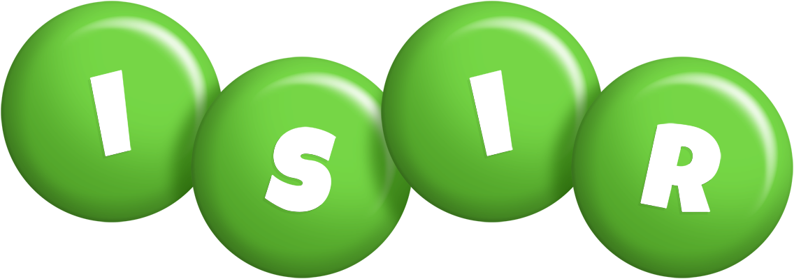 Isir candy-green logo