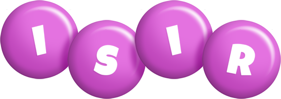 Isir candy-purple logo