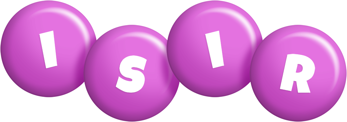 Isir candy-purple logo