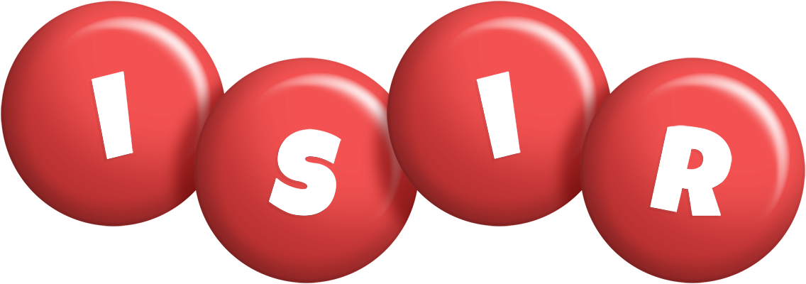 Isir candy-red logo