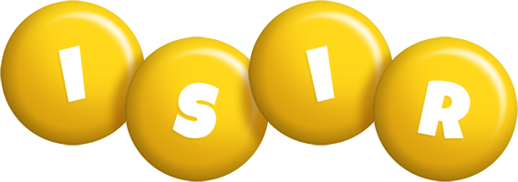 Isir candy-yellow logo