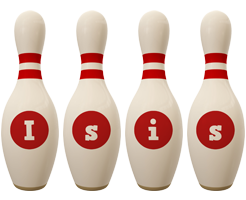 Isis bowling-pin logo