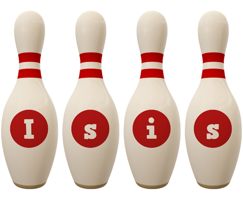 Isis bowling-pin logo