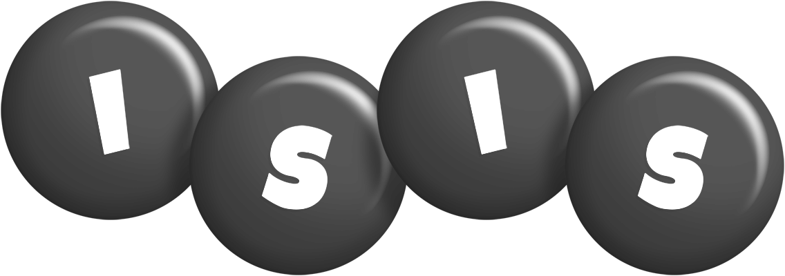Isis candy-black logo