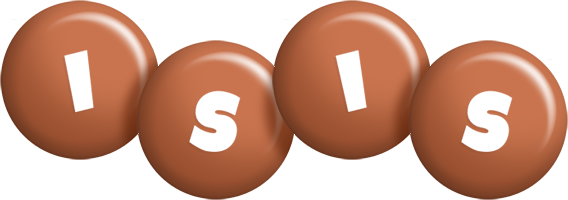 Isis candy-brown logo