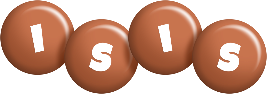 Isis candy-brown logo