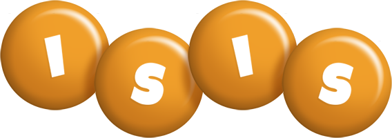 Isis candy-orange logo