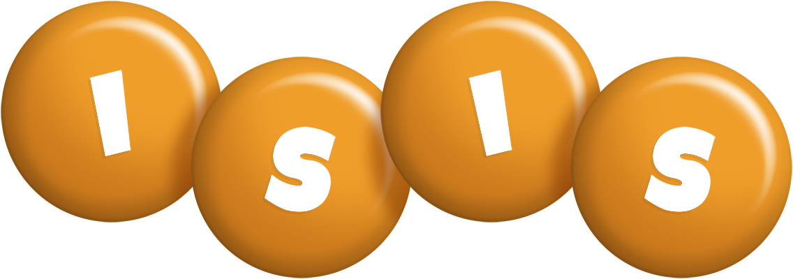 Isis candy-orange logo