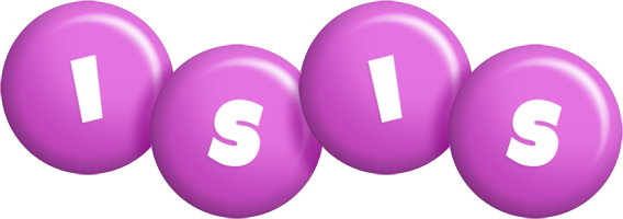 Isis candy-purple logo