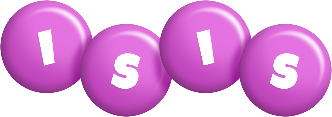 Isis candy-purple logo