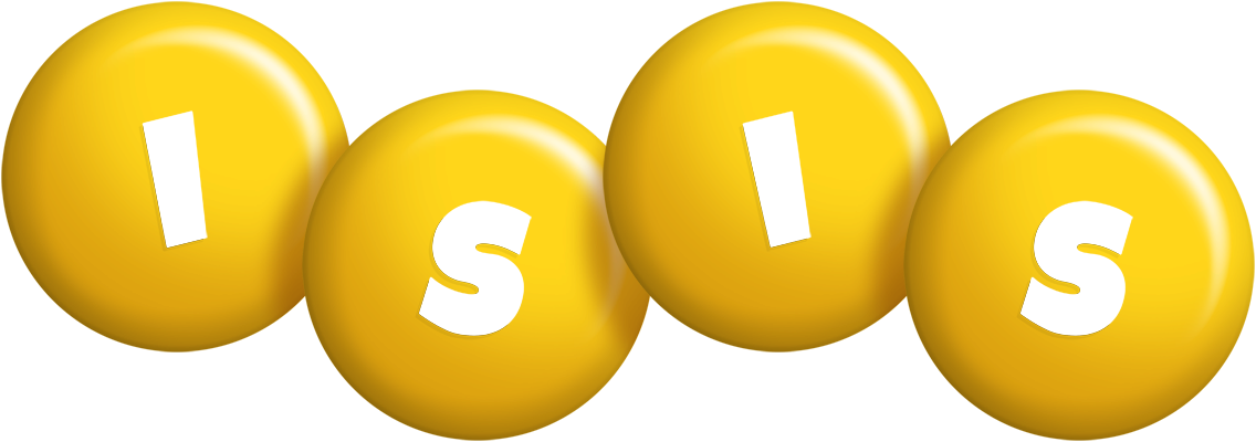 Isis candy-yellow logo