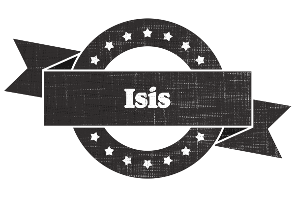 Isis grunge logo