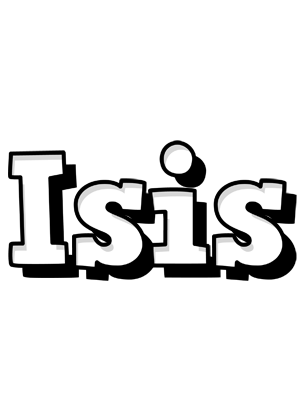 Isis snowing logo