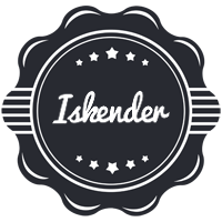 Iskender badge logo