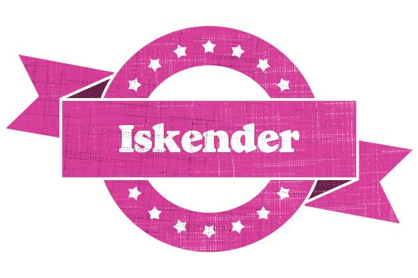 Iskender beauty logo