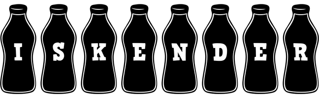 Iskender bottle logo