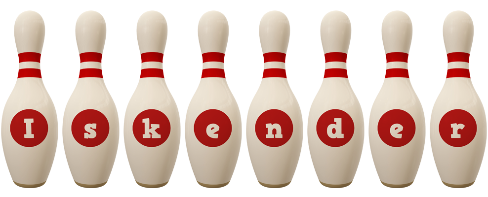Iskender bowling-pin logo
