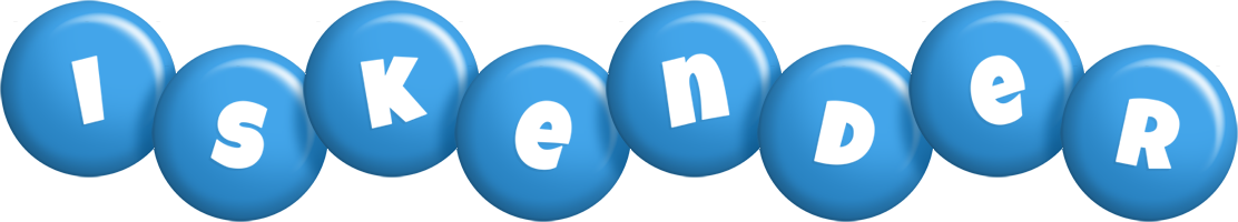 Iskender candy-blue logo