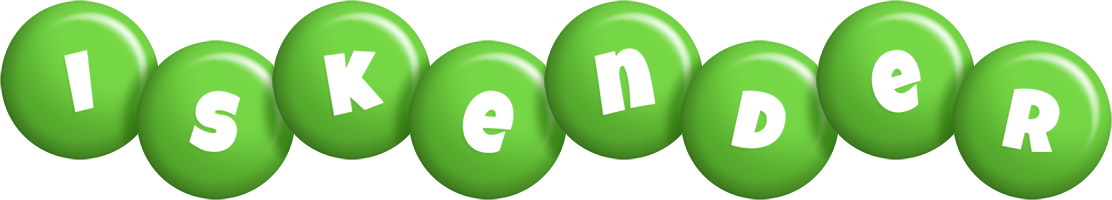 Iskender candy-green logo