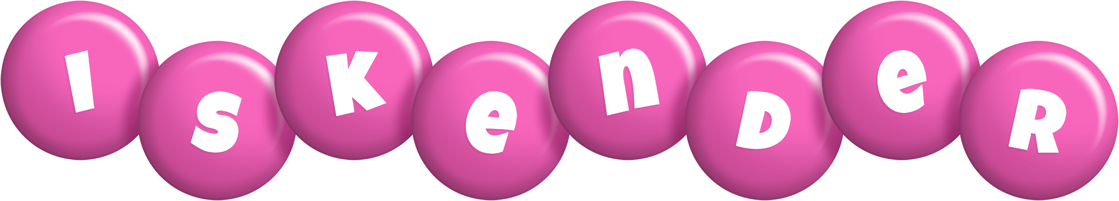 Iskender candy-pink logo
