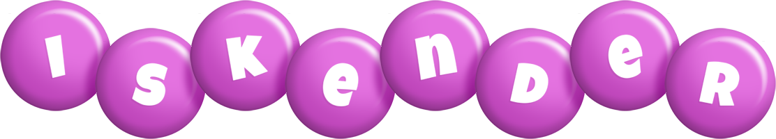 Iskender candy-purple logo