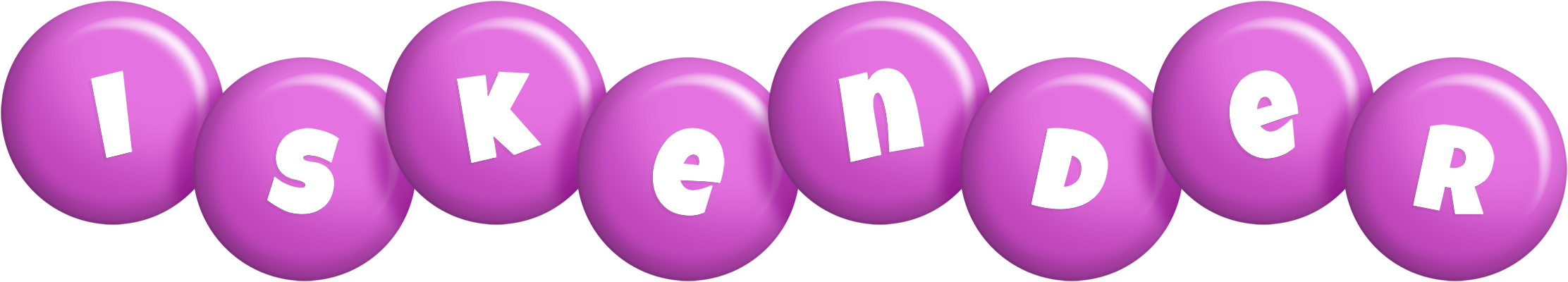 Iskender candy-purple logo