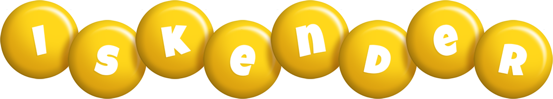 Iskender candy-yellow logo