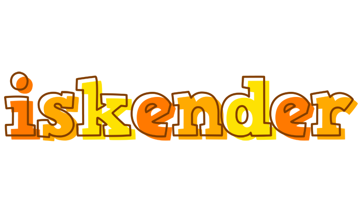 Iskender desert logo