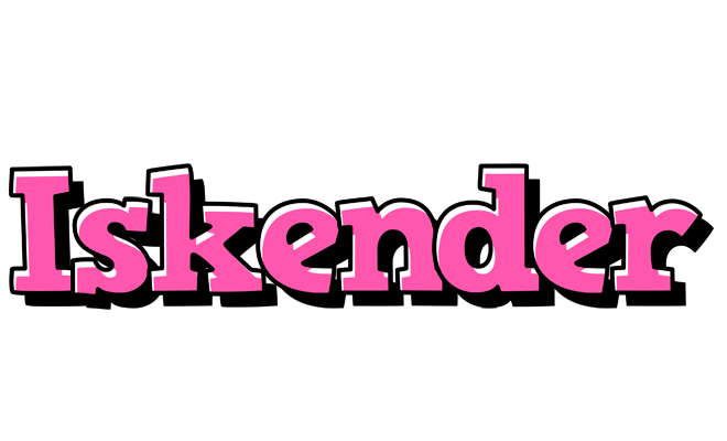 Iskender girlish logo