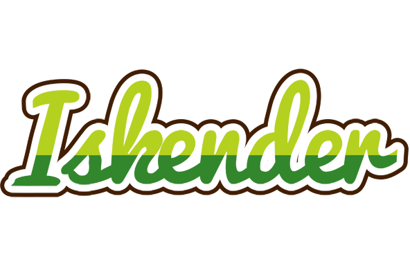 Iskender golfing logo