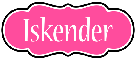 Iskender invitation logo