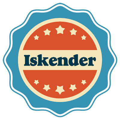 Iskender labels logo
