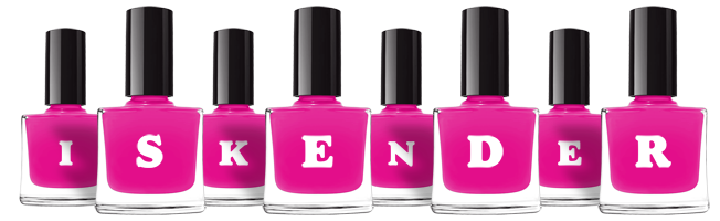 Iskender nails logo