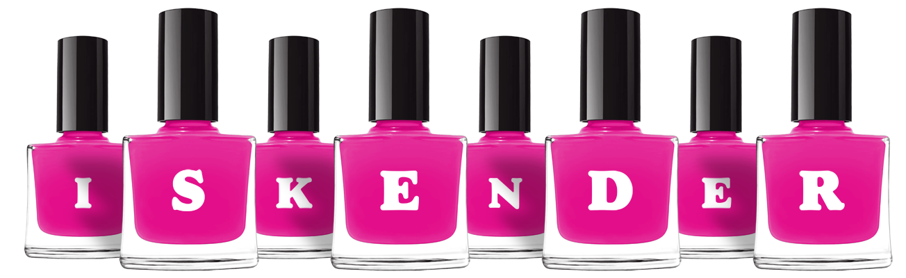 Iskender nails logo