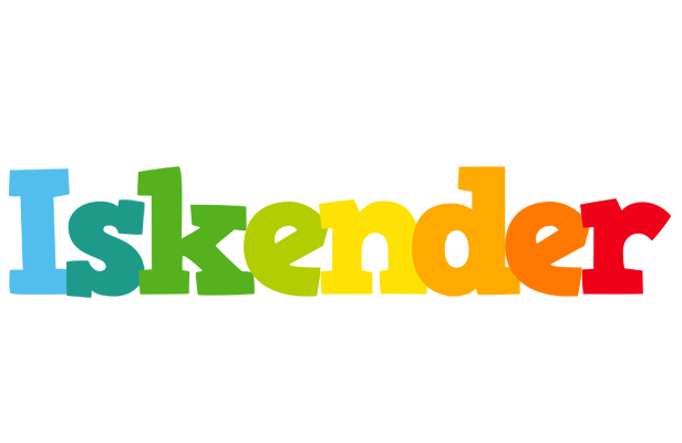 Iskender rainbows logo
