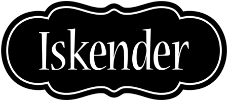 Iskender welcome logo