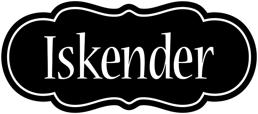 Iskender welcome logo