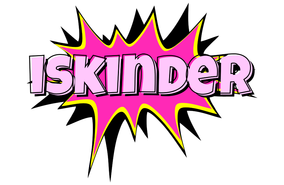 Iskinder badabing logo