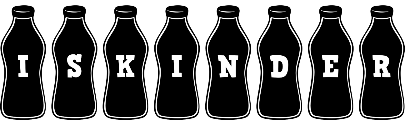 Iskinder bottle logo