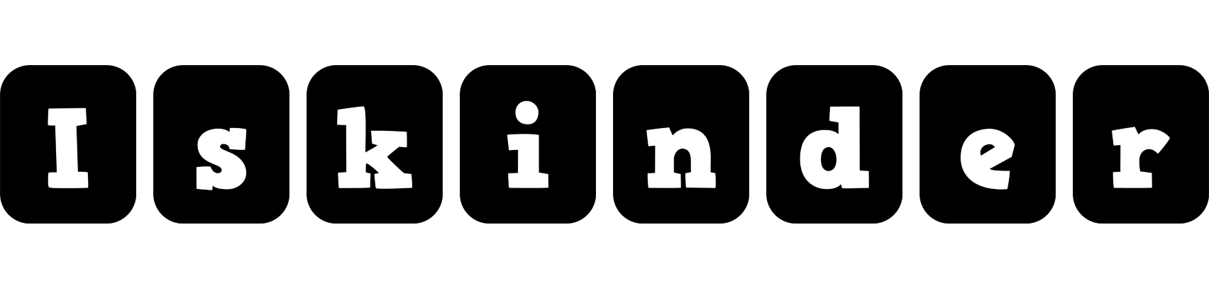 Iskinder box logo