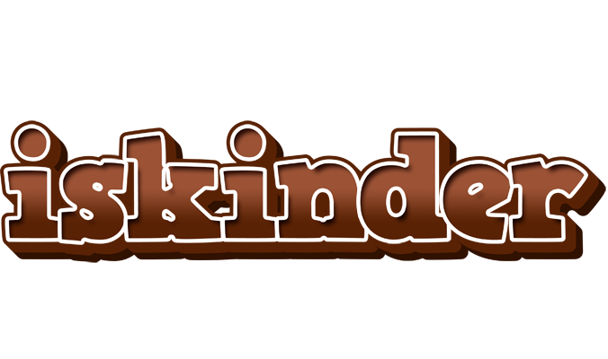 Iskinder brownie logo