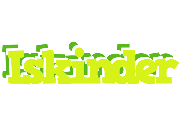 Iskinder citrus logo