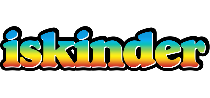 Iskinder color logo