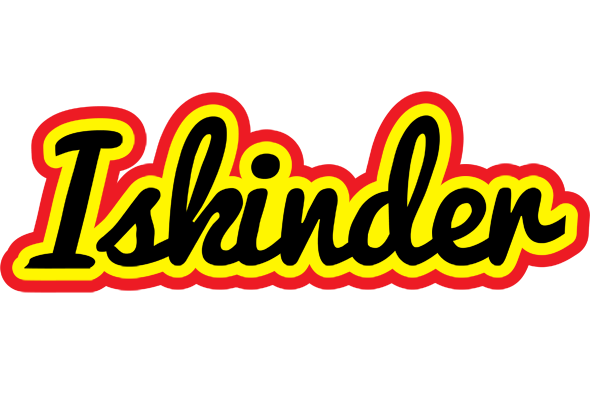 Iskinder flaming logo
