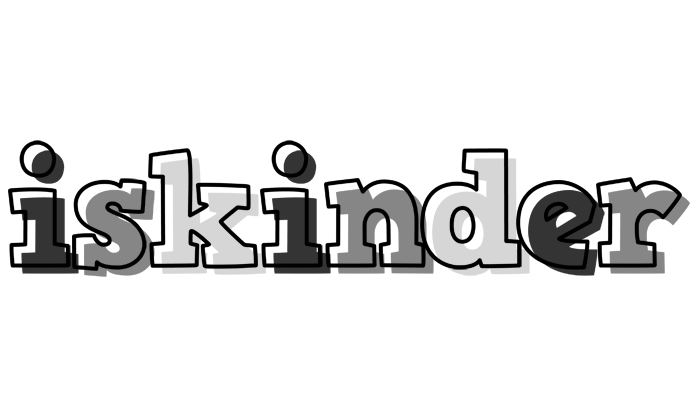 Iskinder night logo